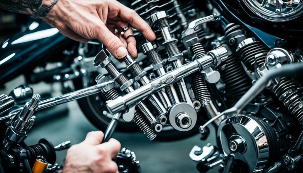 Harley Davidson Bobber maintenance