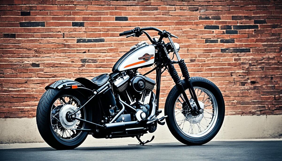 harley davidson bobbers old school